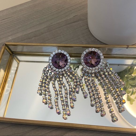 For Love And Lemons Jewelry - For Love and Lemons - Amelie Earrings, Lavender
